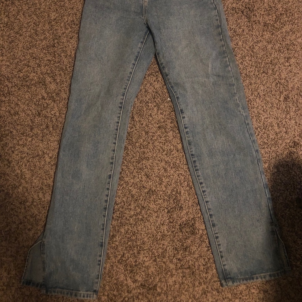 Size 12 blue jeans. Fits a 10 better